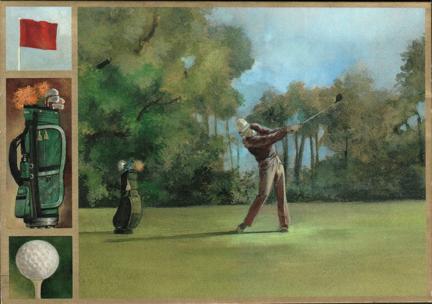 Retirement Card - Golfer - Shelburne Country Store