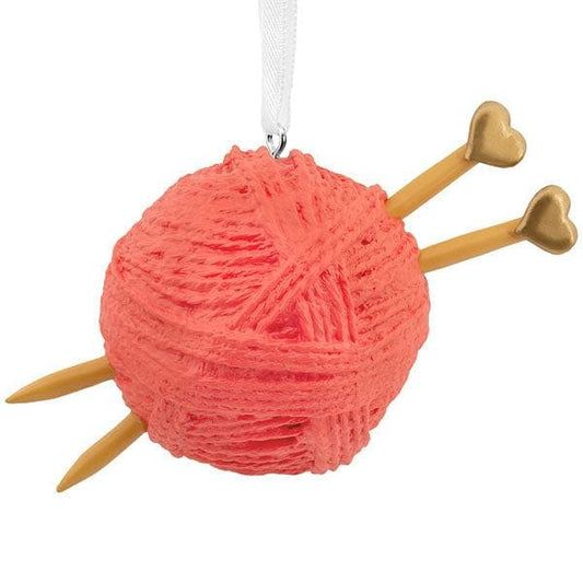 Knitting Ball Ornament - Shelburne Country Store