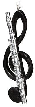 Wind Instrument Ornament - Flute - Shelburne Country Store