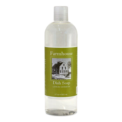 Sweet Grass Farm  - Lemon Verbena Liquid Dish Soap (17 ounce) - Shelburne Country Store