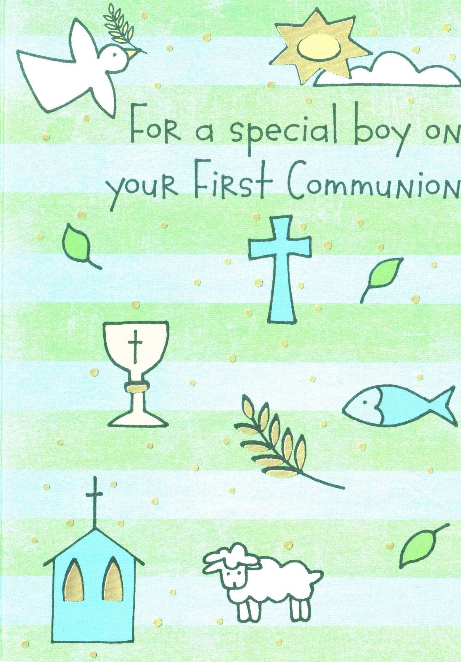 Special Boy First Communion Card - Shelburne Country Store