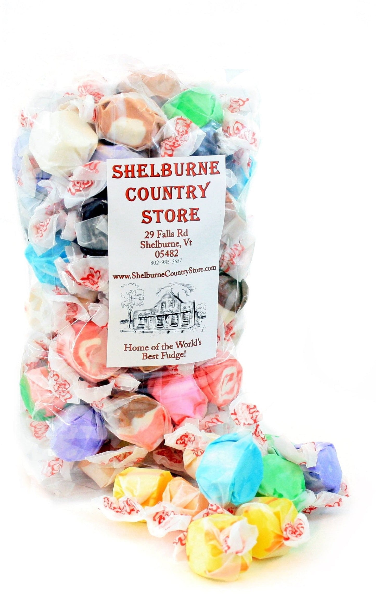 Taffy Town Salt Water Taffy - Assorted 1 Pound - Shelburne Country Store