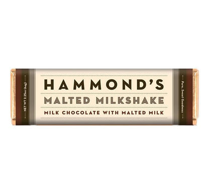 Hammond's Malted Milkshake Chocolate Bar - Shelburne Country Store