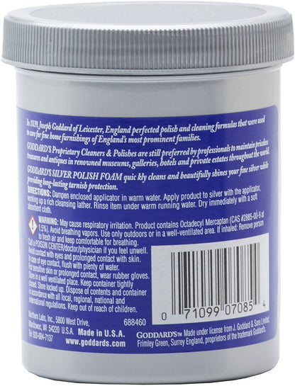 Silver Polish Foam - Paste - 6 oz - Shelburne Country Store