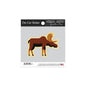 Moose Profile Geometric Sticker - Shelburne Country Store