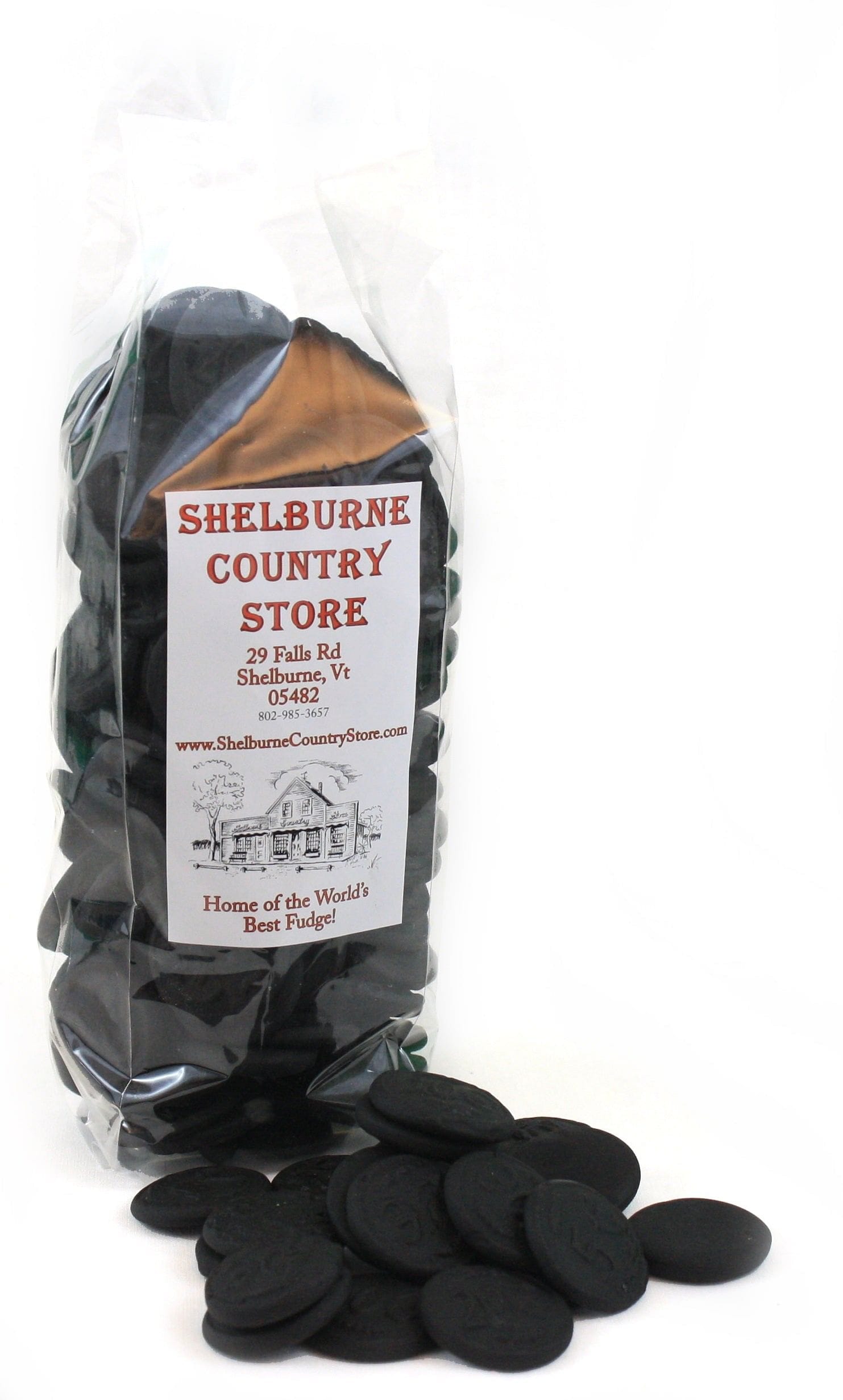 Dutch Licorice Coins - 1 Pound - Shelburne Country Store