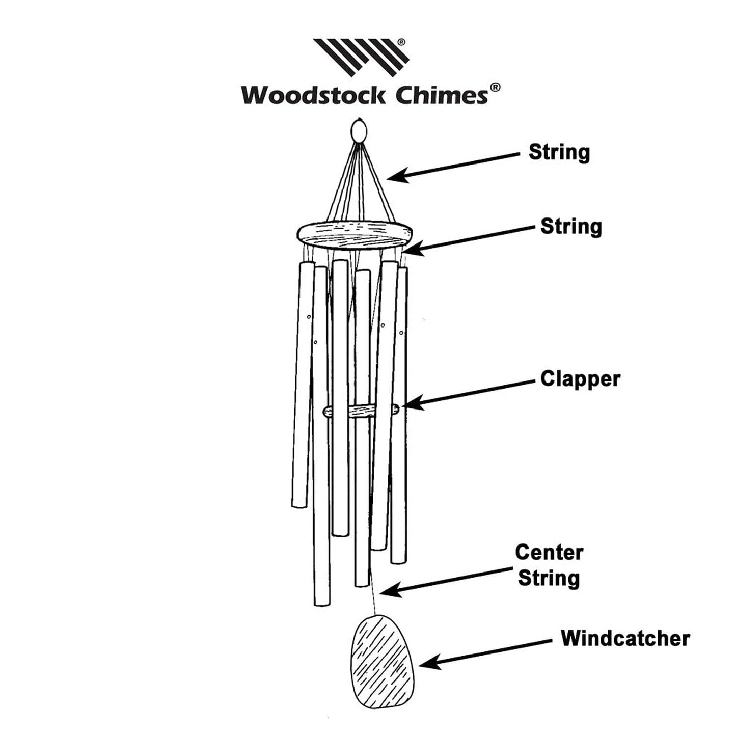 Repair Kit for Signature Chimes that have a 3.75-inch top - Shelburne Country Store