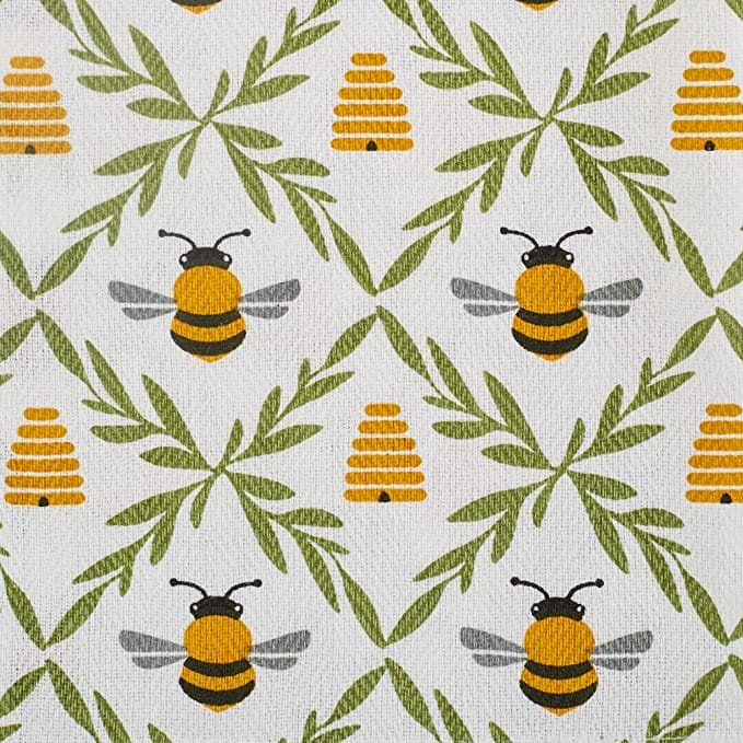 Honey Bee Dishtowel - - Shelburne Country Store