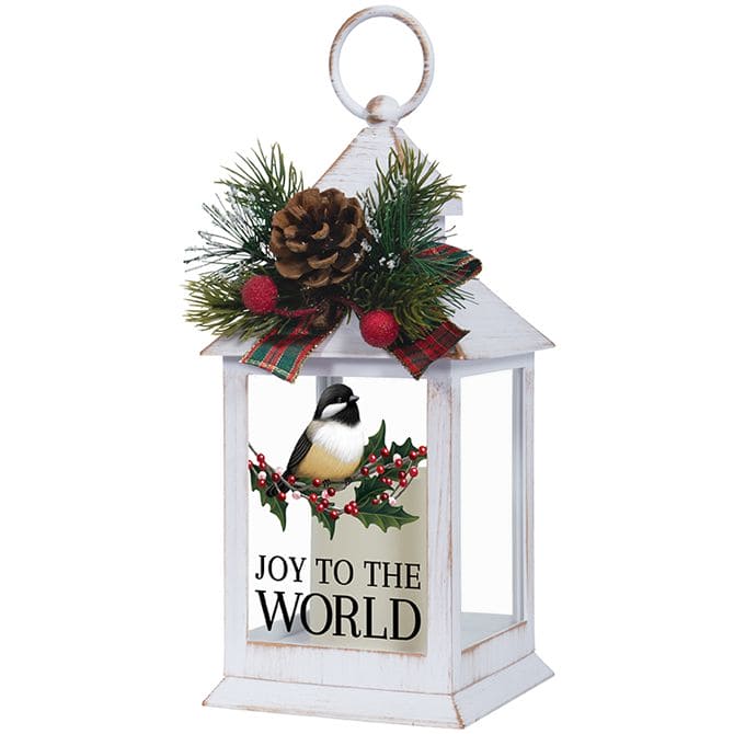 Joy To The World Lantern - Shelburne Country Store