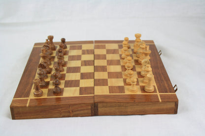 Folding Chess Backgammon Game - Shelburne Country Store