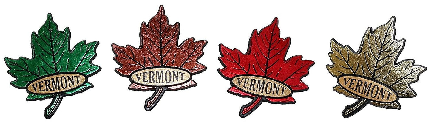 Vermont Leaf Mini Magnet - - Shelburne Country Store