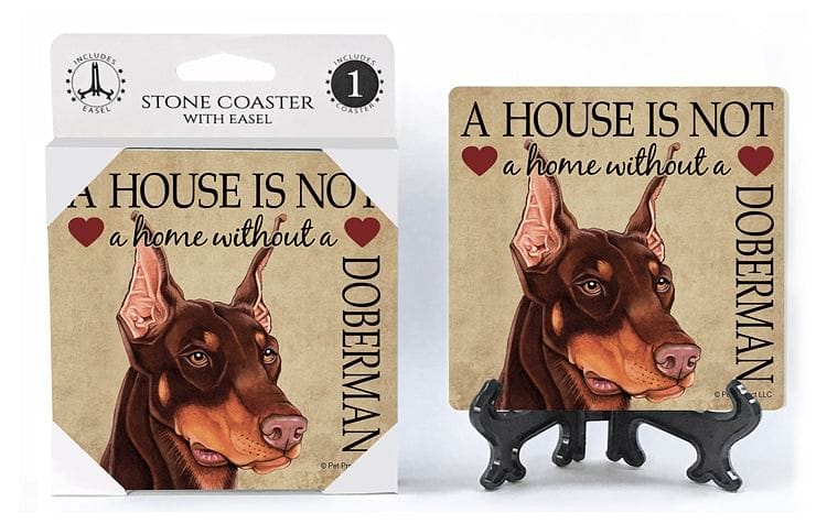 Dog Breed Stoneware Coaster - - Shelburne Country Store