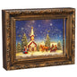 Town Scene Lighted Water Picture Frame - Shelburne Country Store