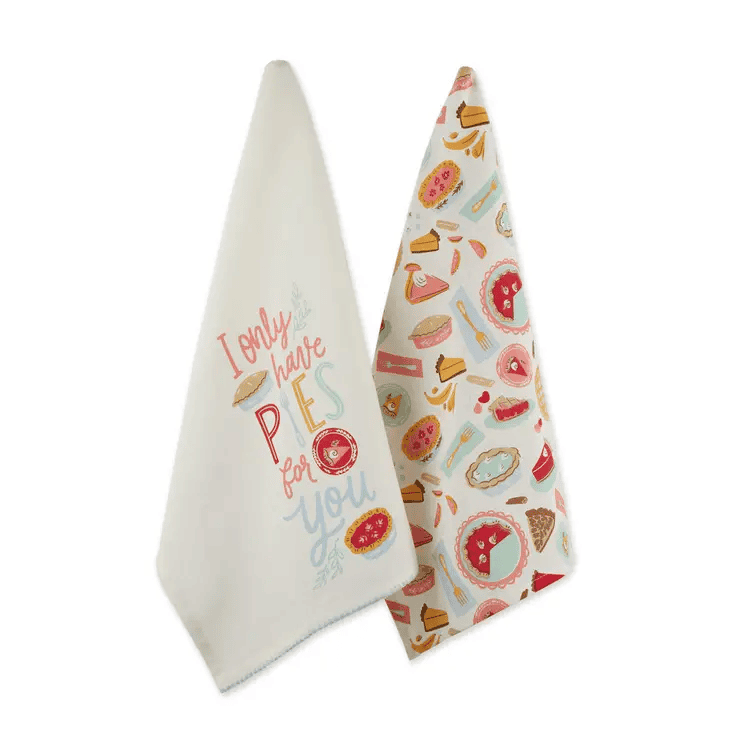 Pies For You Dishtowel Set of 2 - Shelburne Country Store