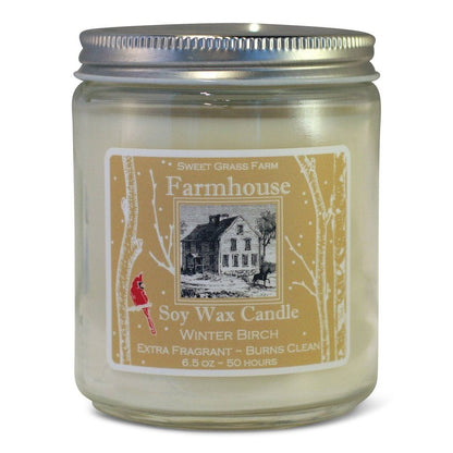 Sweet Grass Farm 6.5 Ounce Soy Candle - - Shelburne Country Store