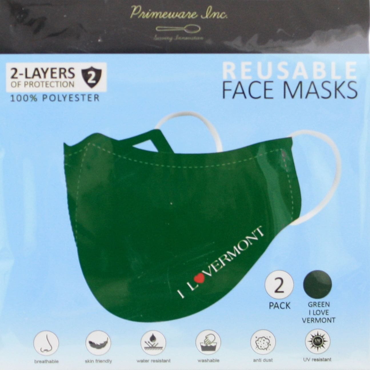 Adult Reusable Face Masks - - Shelburne Country Store