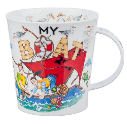 My Boat Bone China Mug - Shelburne Country Store