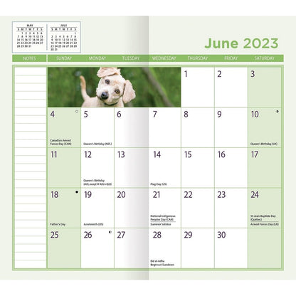 Playful Puppies 2023 Two Year Planner - Shelburne Country Store