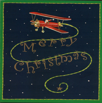 Christmas Card - Airplane Message - Shelburne Country Store