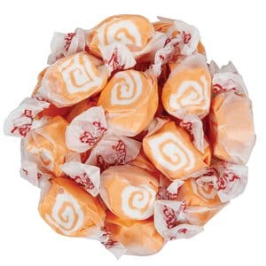 Orange Cream Salt Water Taffy - 1 Pound - Shelburne Country Store