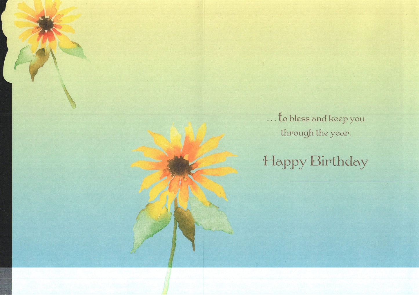 Birthday Card - Sunflowers - Shelburne Country Store