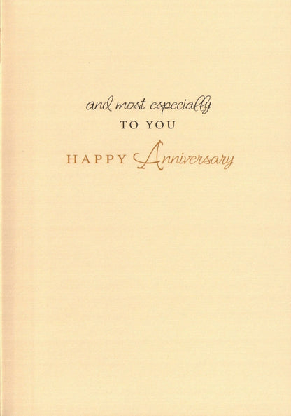 Anniversary Card - A Toast - Shelburne Country Store