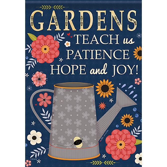 The Gardens Teach Garden Flag - 12" x 18" - Shelburne Country Store