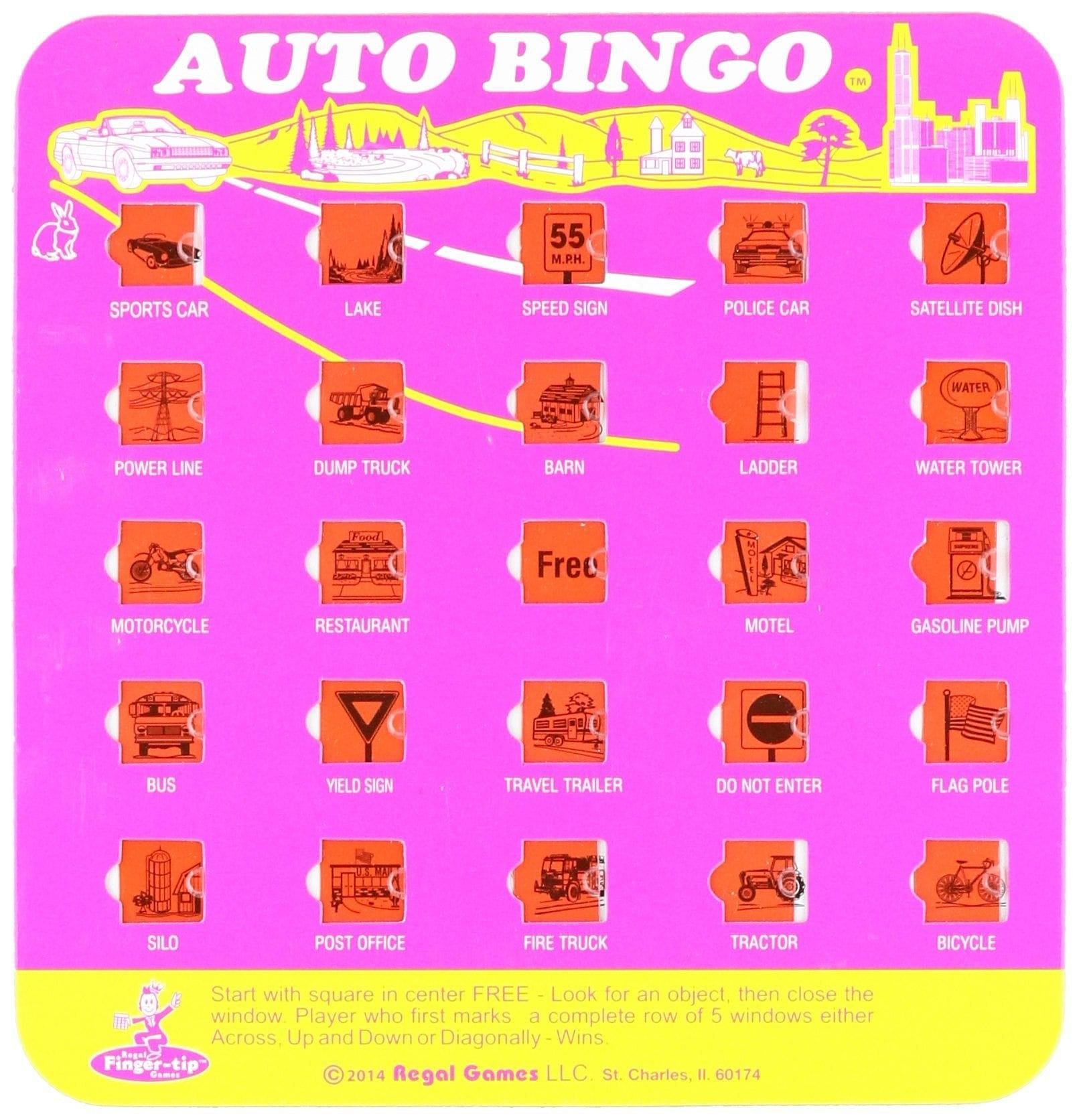 The Original Travel Bingo Game - - Shelburne Country Store