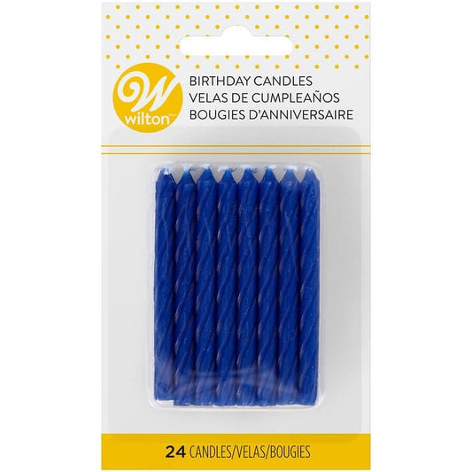 Celebration Birthday Candles - Deep Blue 24 Count - Shelburne Country Store