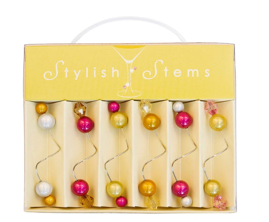 Stylish Stems Wine And Drink Charms - Shelburne Country Store