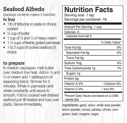 Halladays Seafood Alfredo Mix - Shelburne Country Store