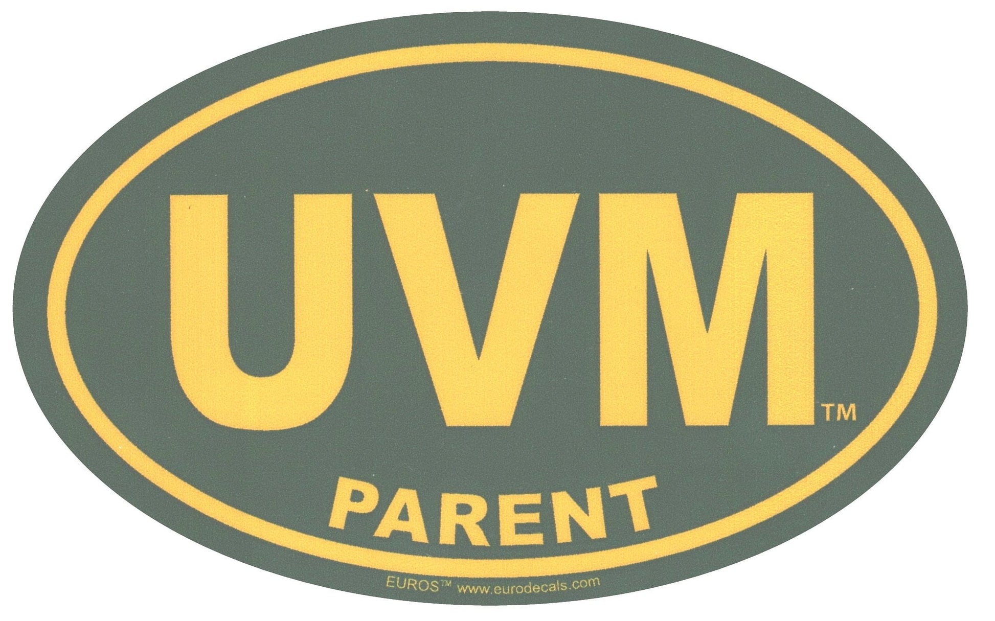 UVM Parent  Euro Sticker - Shelburne Country Store