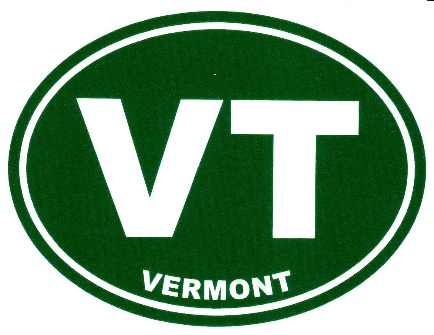 Vermont Green Euro Sticker - Shelburne Country Store