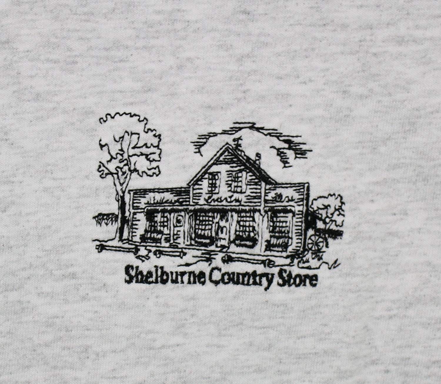 Shelburne Country Store Embroidered T-Shirt - - Shelburne Country Store