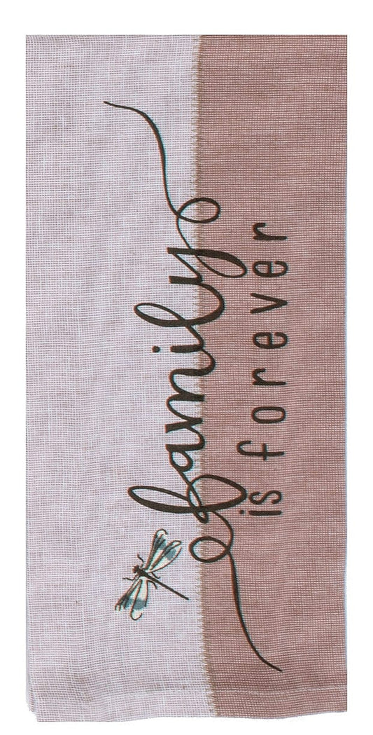 Handmade Blush Family Tea Towel - Shelburne Country Store