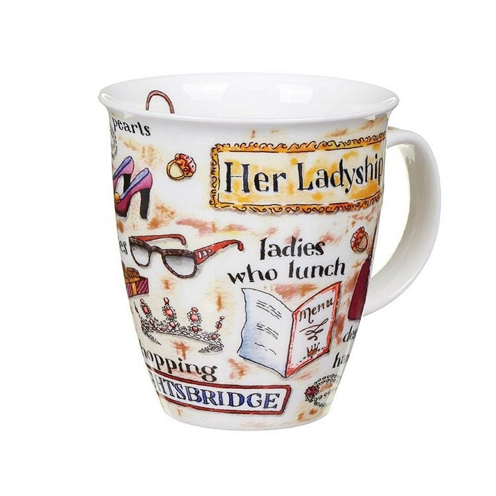 Dunoon English Fine Bone China Mug - Nevis - - Shelburne Country Store