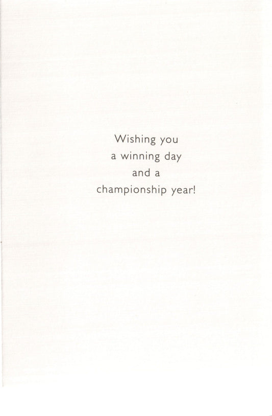 Birthday Card - Brother A Championship Year - Shelburne Country Store