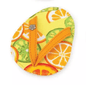 Drinkwear Margarita Flip Flop Coaster - Citrus - Shelburne Country Store