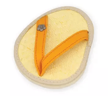 Drinkwear Margarita Flip Flop Coaster - Orange - Shelburne Country Store