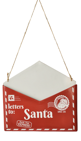 Letter to Santa Metal Ornament - Shelburne Country Store
