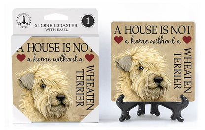 Dog Breed Stoneware Coaster - - Shelburne Country Store