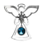 Pewter Angel Ornament with Birthstone - - Shelburne Country Store