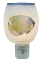 Glass Nightlight - Water Color Fish - - Shelburne Country Store