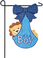 It's A Boy Garden Applique  Flag - Shelburne Country Store