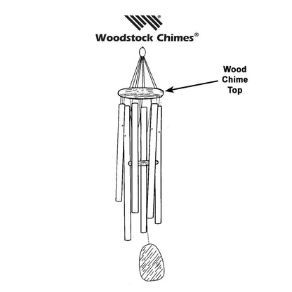 Repair - Wood Chime Top for Signature Chimes - 5.25 inch - Shelburne Country Store