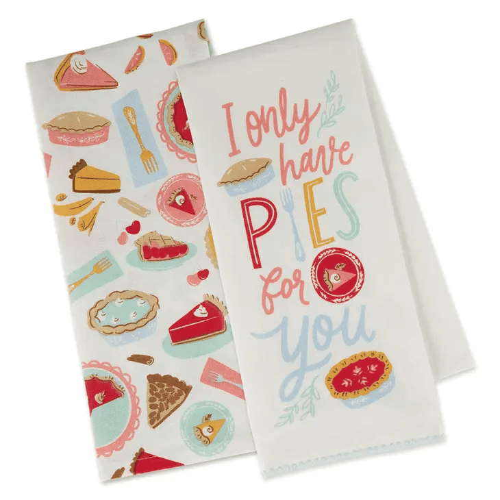 Pies For You Dishtowel Set of 2 - Shelburne Country Store