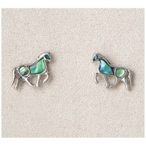 Wild Pearle Horse Earrings - Shelburne Country Store