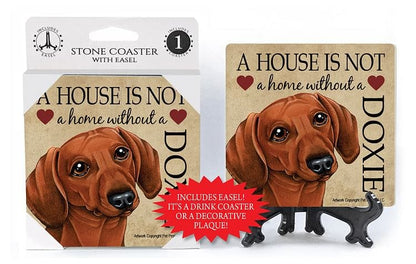 Dog Breed Stoneware Coaster - - Shelburne Country Store