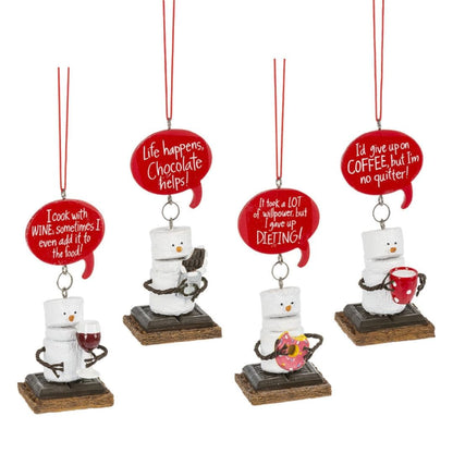 Toasted S'mores Gourmet Ornament -  Donut - Shelburne Country Store