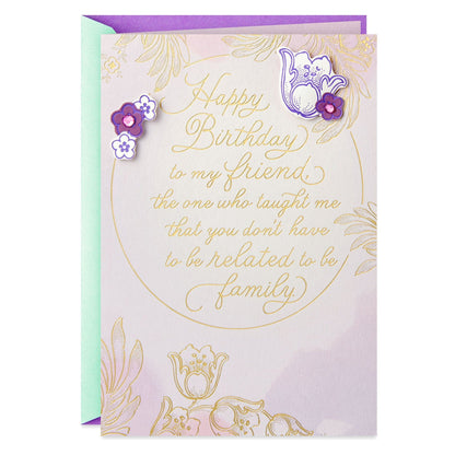 You're Like Family Birthday Card for Friend - Shelburne Country Store
